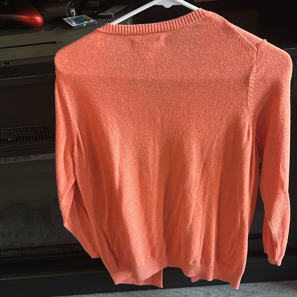 Light orange colored cardigan - Picture 3 of 3